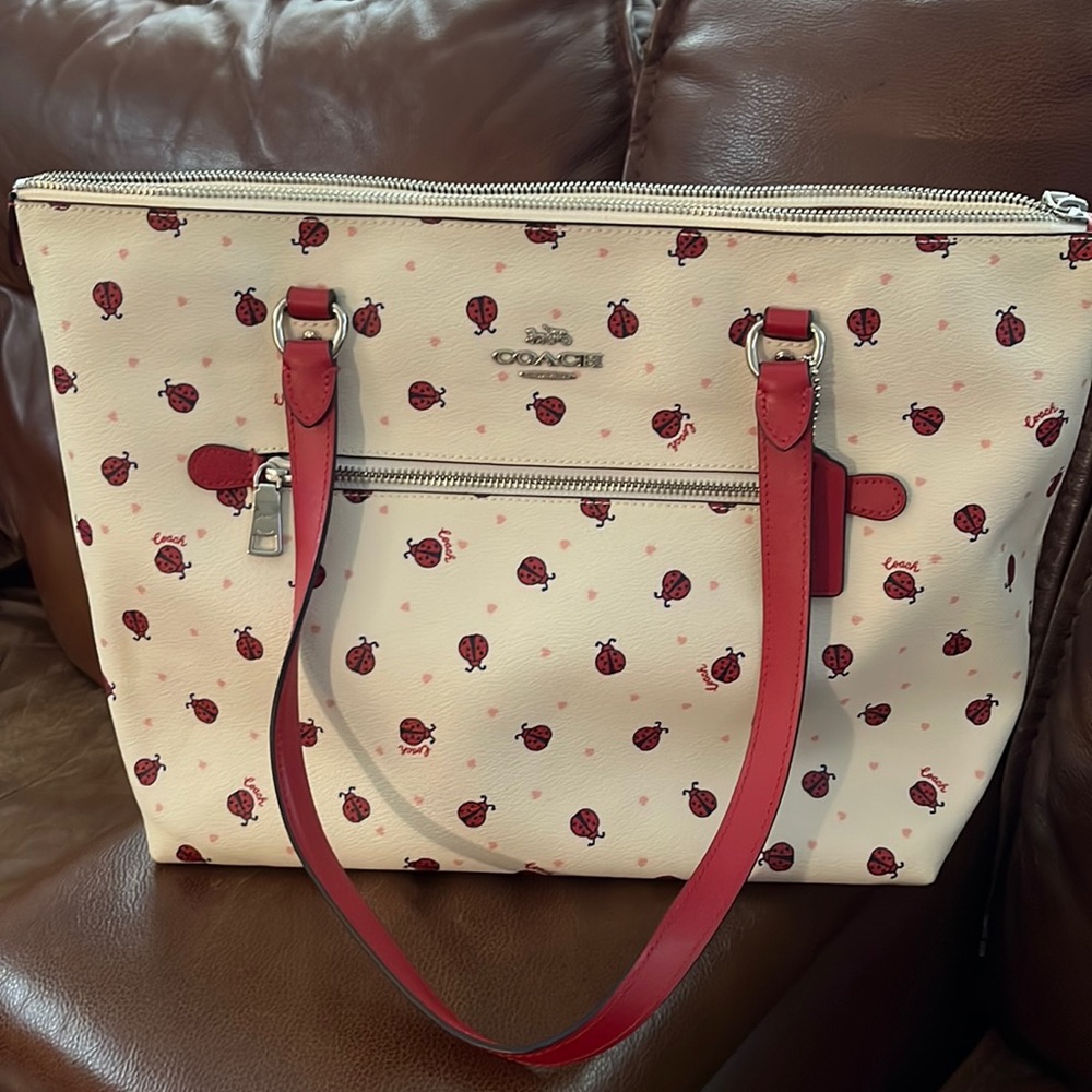 Coach Ladybug tote